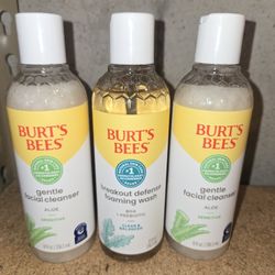 Burts Bees Facial Cleansers 