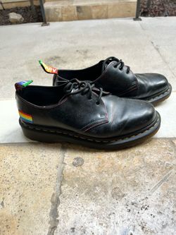 Dr. Martens Pride Leather Oxford Shoes