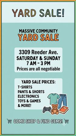 Yard sale