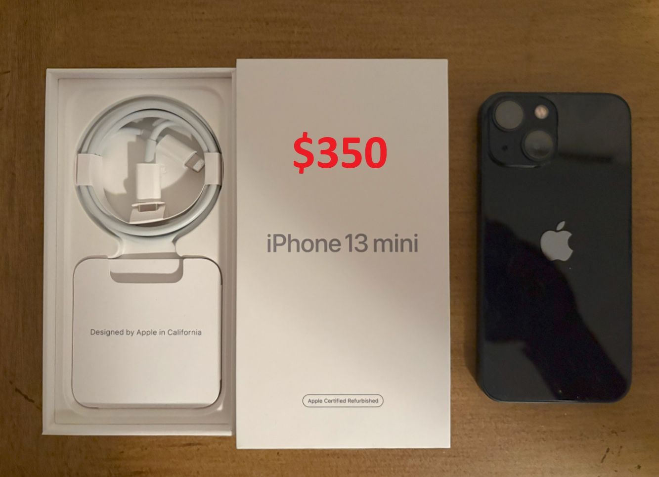 iPhone 13 mini Unlocked 100% Battery AppleCare till 3/13/202