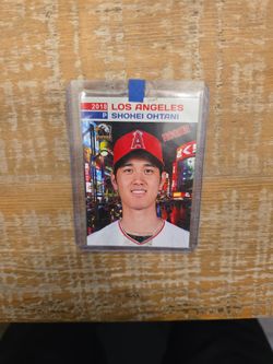 Shohei Ohtani 1/1000 Card Rookie Portrait 
