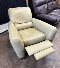 Genuine Leather Recliner Chair