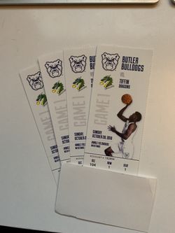 Butler Basketball Front Row Sunday October 28