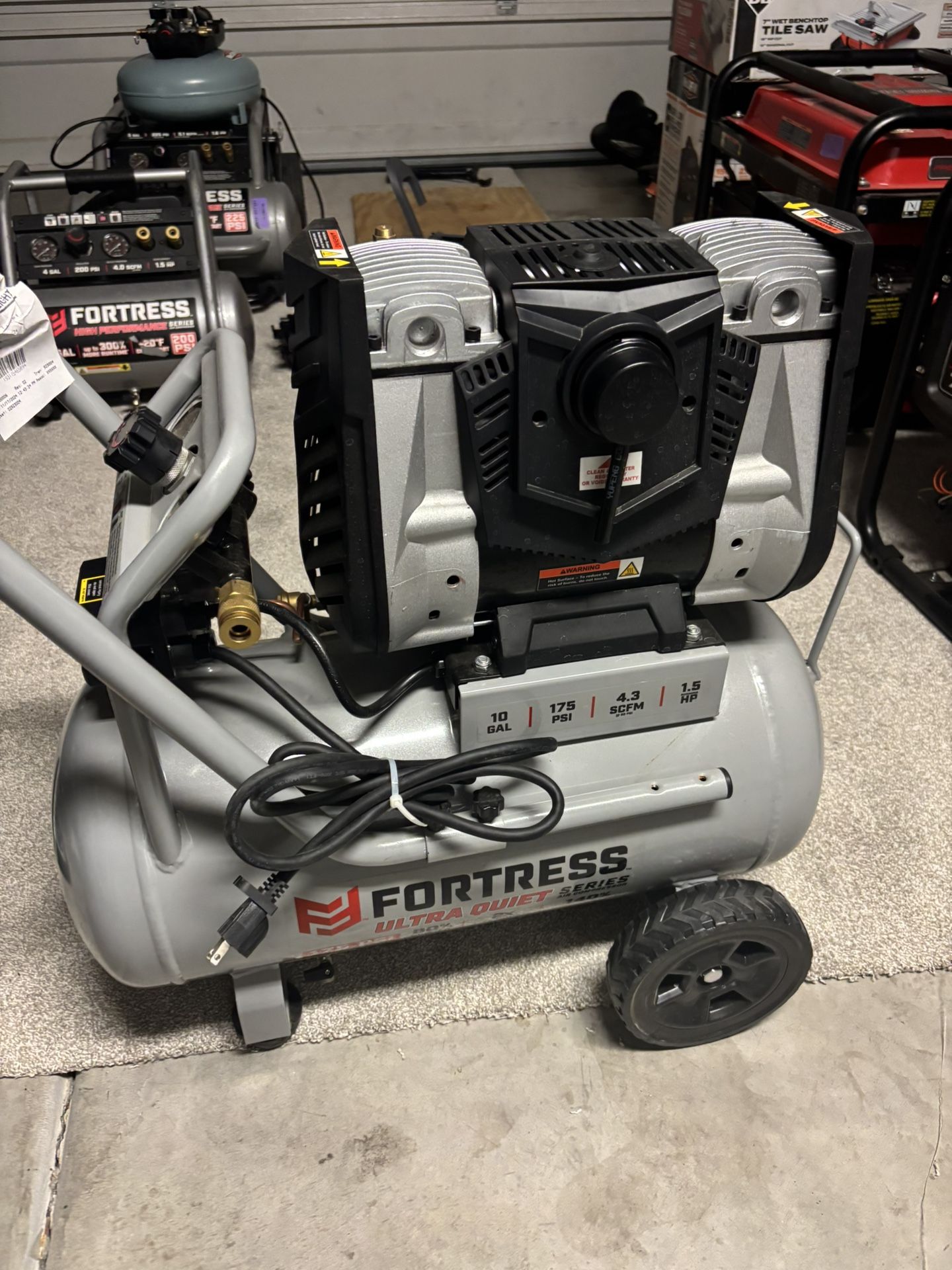 Fortress 10 Gal Air Compressor