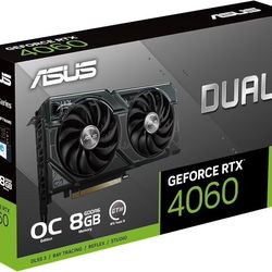 ASUS Dual GeForce RTX 4060 OC Edition 8GB