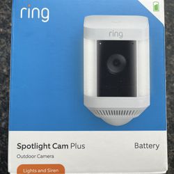 Ring Spotlight Cam Plus Outdoor Camera 