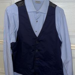 Beautiful Elegant Men’s Shirt And Vest 