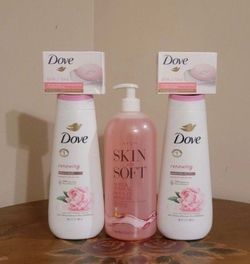Dove+SKIN SO SOFT Bundle