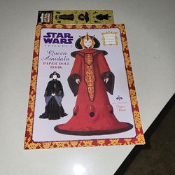 Star Wars Episode 1 QUEEN Amidala Paper Doll Book