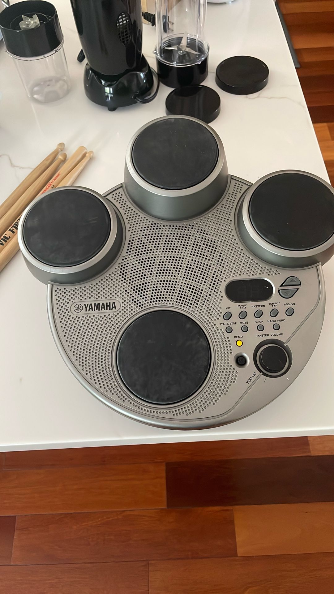 Yamaha Electronic Drum Pad with Sticks