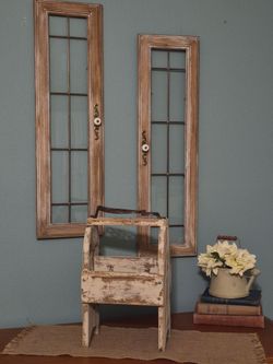 Wooden shoeshine box-caddy