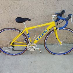 1999 Trek 1000 Road Bike Color Yellow