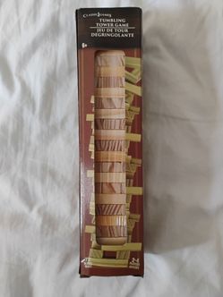 Classic Games Tumbling Tower Wood Block Game