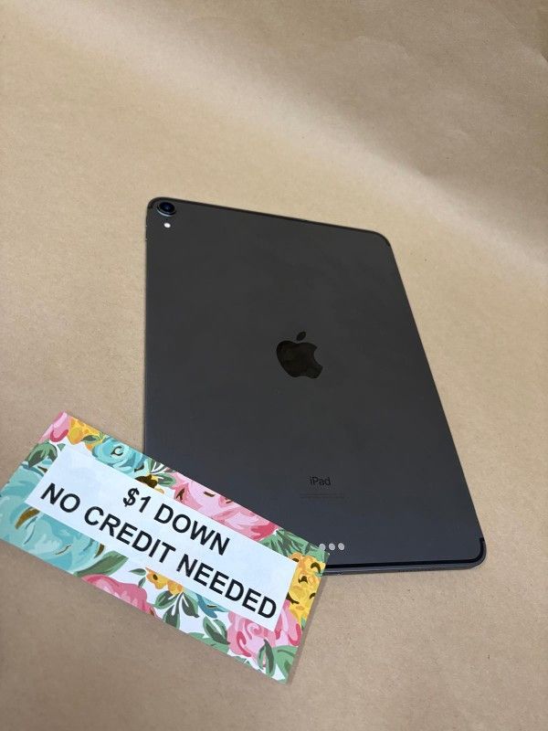 Apple IPad Pro 11 Inch 1st Generation Tablet - Only $1 Today Pay The Rest Later! 