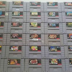 SNES GAMES - super Nintendo games