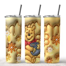 Winnie The Pooh 20oz Stainless Steel Tumbler 