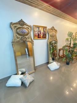Italian Gold Mirror Set
