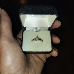 1/3 K Diamond Engagement Ring