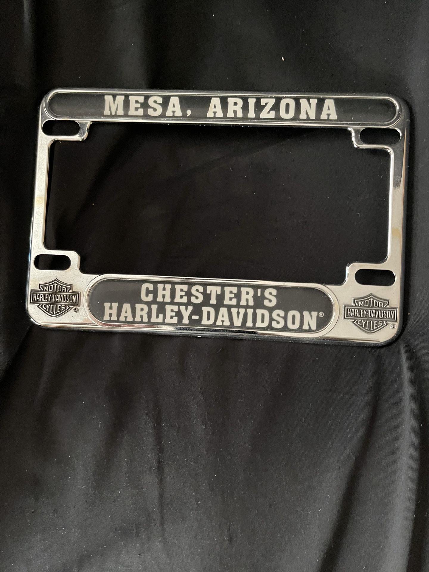 Brand New Never Been Mounted Vintage Harley Davidson Motorcycle License Plate Frame