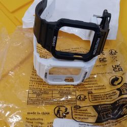 The Black And White Silicone Bracelet For Watch 