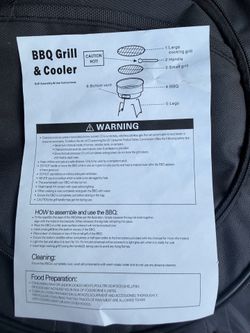 Small grill cooler