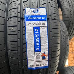 215/60/16 New Set Of Tires 