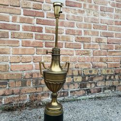 vintage 4ft midcentry lamp