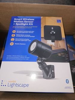 New smart wireless motion sensor spotlight kit