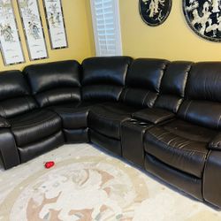 Leather Couch