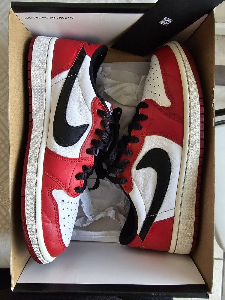 Jordan Low Chicago Size