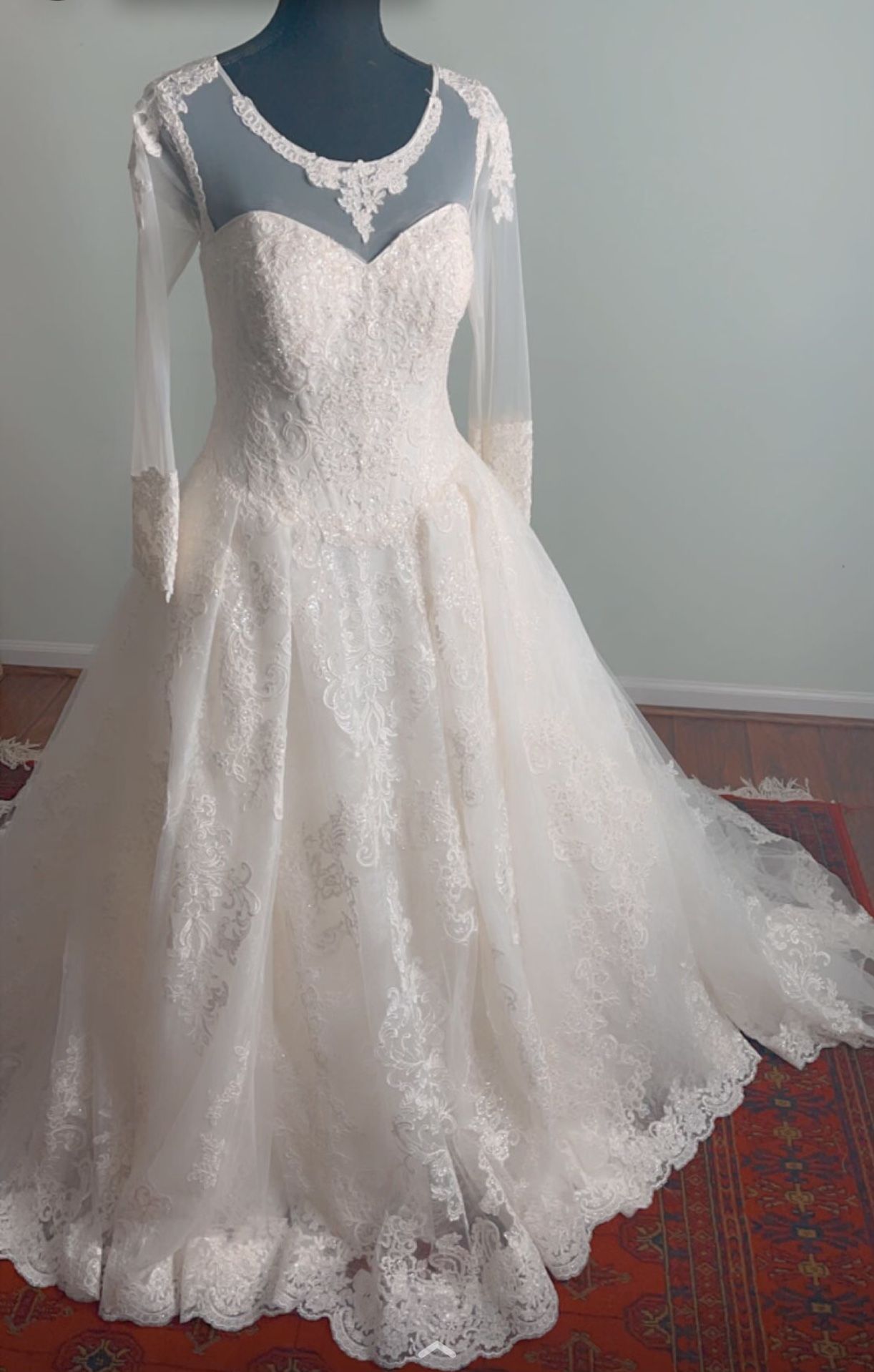 David's Bridal Wedding Ball Gown