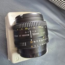 Nikon 50 MM Lens 