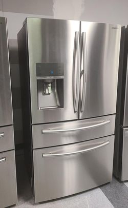 Samsung 4-Door Stainless Steel Fridge
