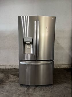 LG French Doors stainless steel refrigerator