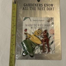 New Magnetic message note board gardeners know the best dirt magnets gift hang