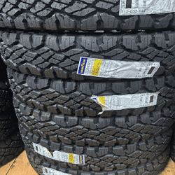 LT 235 80 17 GOODYAER DURATRACS BRAND NEW 10 PLY TIRES