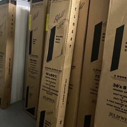 Bifold Doors 36”x 80” Brand New