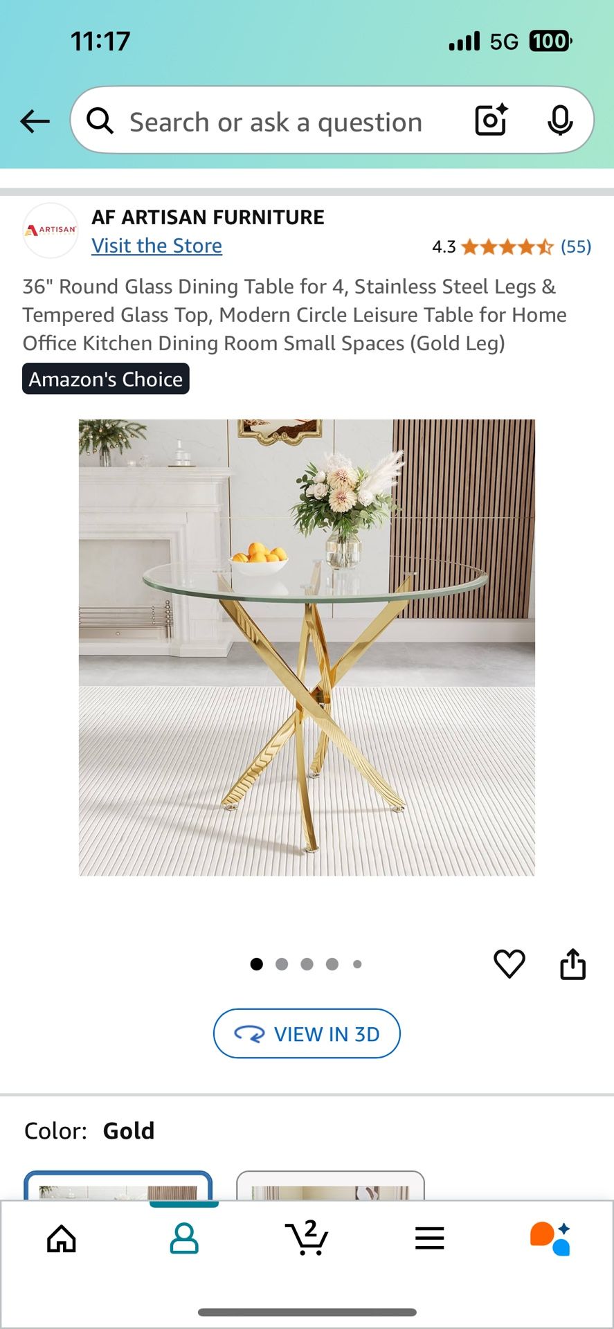 Small Dining Table