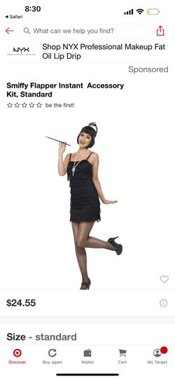 smiffy  flapper costume