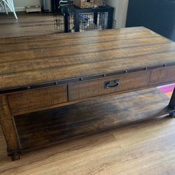 Solid Wood Coffee Table