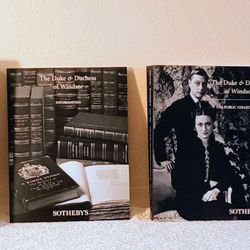 Sotheby's Auction Catalog Set from The Duke & Duchess of Windsor Collection