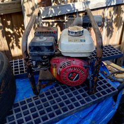 Honda 2" Trash Pump In Working Conditions Selling ASIS 