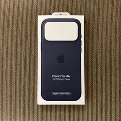 Brand New iPhone 17 Pro Max Blue TechWoven Case!!