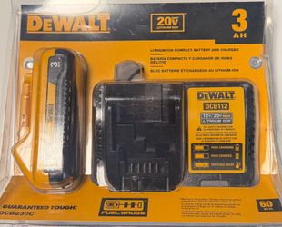 20V MAX Lithium-Ion 3.0Ah Battery 20V MAX Charger