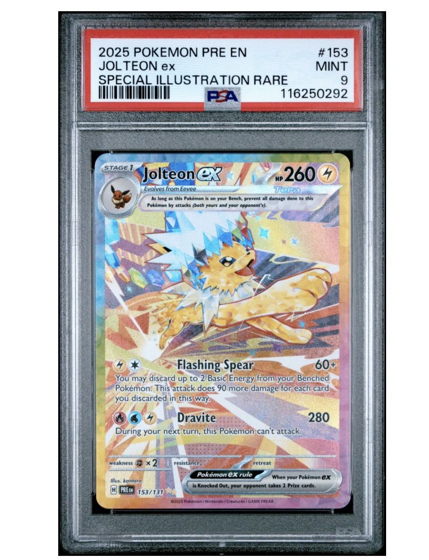 Jolteon ex 153/131 Prismatic Evolutions Holo