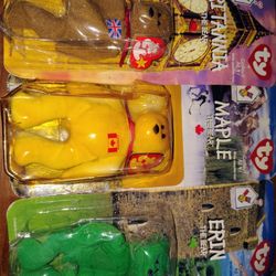3 Rare Mcdonald Beanie Babies Unopened With Both Errors
