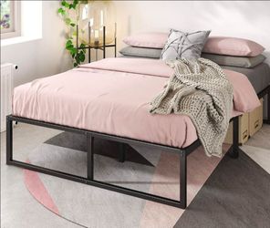 14 Inch Metal Platform king Bed Frame