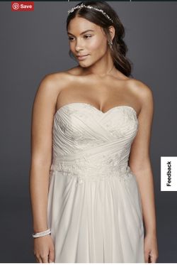 David’s Bridal Woman Dress Size 14