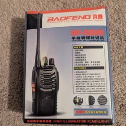 Brand New Set of Two Radios with Flashlight