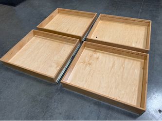 FREE : 4x Wood drawer boxes for storage, cabinet, project, etc.